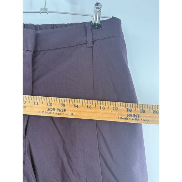 The Drop Women's Convertible Wide Leg Pant by Takkunda Plum Perfectly Sz Medium - Picture 12 of 16